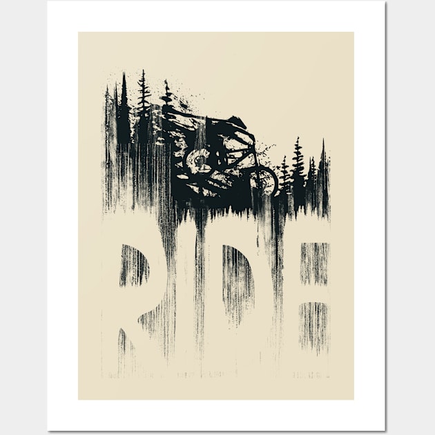 Drop and Ride Wall Art by Bongonation